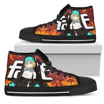 Iris Fire Force Sneakers Anime High Top Shoes Fan Gift Idea - Monsterry CA
