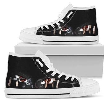 Itachi Naruto Anime Sneakers High Top Shoes Fan Gift - Monsterry AU