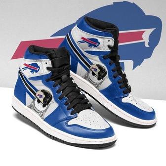 Jack Skellington Buffalo Bills Jordan Sneaker High Top Shoes | Favorety CA