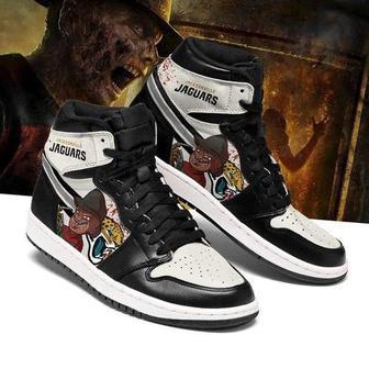 Jacksonville Jaguars Horror Jordan Sneakers For Fan High Top Shoes | Favorety CA