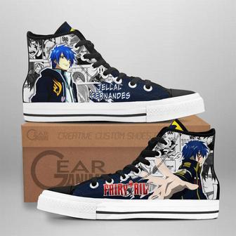 Jellal Fernandes High Top Shoes Custom Fairy Tail Anime Sneakers | Favorety AU