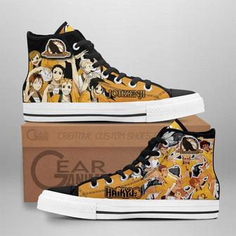 Johzenji High Top Shoes Custom Manga Anime Haikyuu Sneakers | Favorety