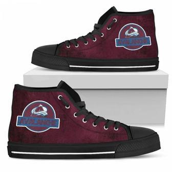 Jurassic Park Colorado Avalanche High Top Shoes | Favorety UK