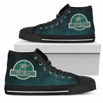 Jurassic Park Dallas Stars High Top Shoes | Favorety DE