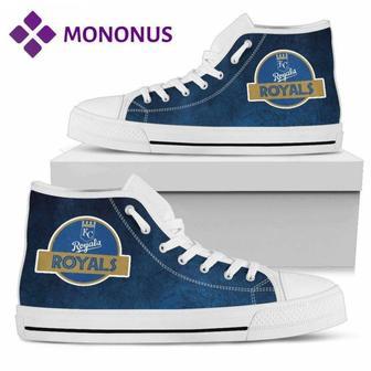 Jurassic Park Kansas City Royals High Top Shoes White | Favorety DE