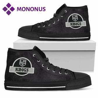 Jurassic Park Los Angeles Kings High Top Shoes Black | Favorety DE