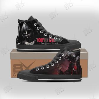 Kaneki Ken Sneakers Tokyo Ghoul High Top Shoes for Manga Fan | Favorety AU