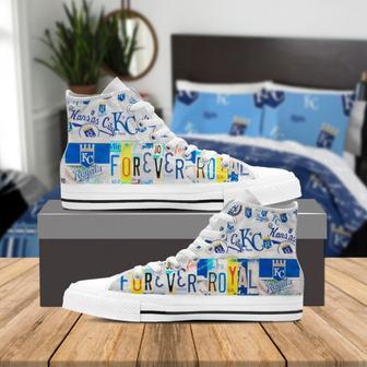 Kansas City Royals Forever Royal High Top Shoes | Favorety AU