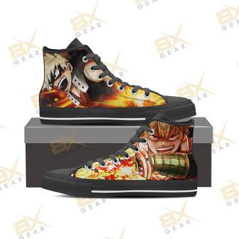 Katsuki Bakugou Sneakers My Hero Academia High Top Shoes Excellent Fan Gift Idea | Favorety DE