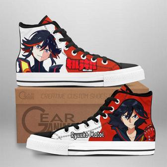 Kill La Kill Ryuuko Matoi High Top Shoes Custom Anime Sneakers | Favorety UK