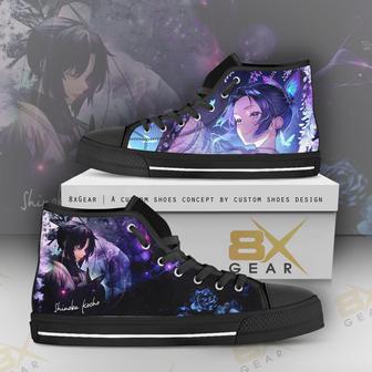 Kimetsu no Yaiba Kochou High Top Shoes Demon Slayer Anime Design | Favorety CA