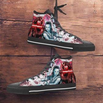 Kylo Rey Force Bond Canvas High Top Shoes Sneakers - Monsterry CA