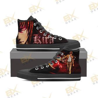 Light Yagami Sneakers Death Note Anime High Top Shoes | Favorety UK