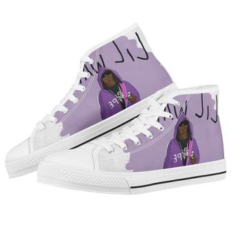 Lil Wayne For Man And Women Custom Canvas High Top Shoes - Monsterry CA