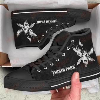 Linkin Park High Top Shoes Sneakers, Shoes Sneakers For Women/ For Men - | Favorety UK