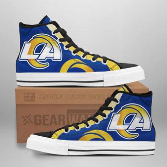 Los Angeles Rams High Top Shoes Custom Sneakers | Favorety UK