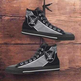 Los Vegas Fan Art Canvas High Top Shoes Sneakers - Monsterry CA