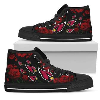 Lovely Rose Thorn Incredible Arizona Cardinals High Top Shoes | Favorety