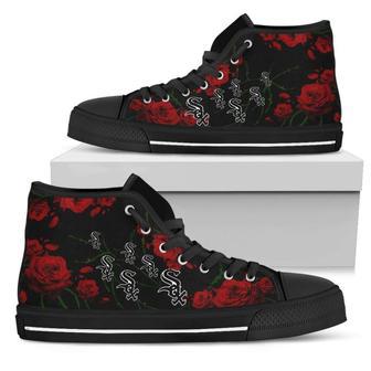 Lovely Rose Thorn Incredible Chicago White Sox High Top Shoes | Favorety CA