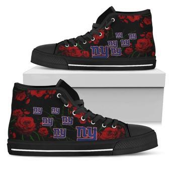 Lovely Rose Thorn Incredible New York Giants High Top Shoes | Favorety UK