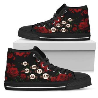 Lovely Rose Thorn Incredible San Francisco Giants High Top Shoes | Favorety CA