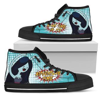 Marceline The Vampire Queen Sneakers Adventure Time High Top Shoes | Favorety CA