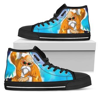 Master Roshi Sneakers High Top Shoes Dragon Ball Fan Gift | Favorety AU