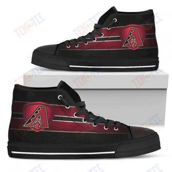 Mens Womens Arizona Diamondbacks High Top Shoes The Shield Shoes | Favorety DE