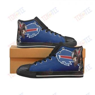 Mens Womens Buffalo Bills High Top Shoes Thor Head Logo Shoes | Favorety UK