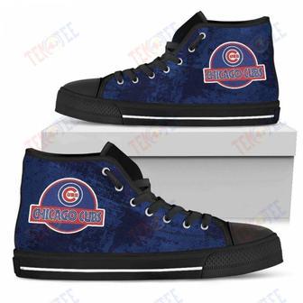 Mens Womens Chicago Cubs High Top Shoes Jurassic Parktop Quality | Favorety UK