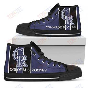 Mens Womens Colorado Rockies High Top Shoes Steaky Trending Fashion Sporty Shoes | Favorety AU