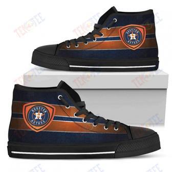 Mens Womens Houston Astros High Top Shoes The Shield Shoes | Favorety