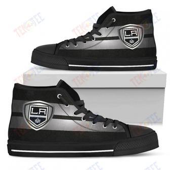 Mens Womens Los Angeles Kings High Top Shoes The Shield Shoes | Favorety