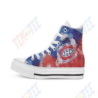 Mens Womens Montreal Canadiens High Top Shoes For Men And Women Nice And Comfortable | Favorety CA