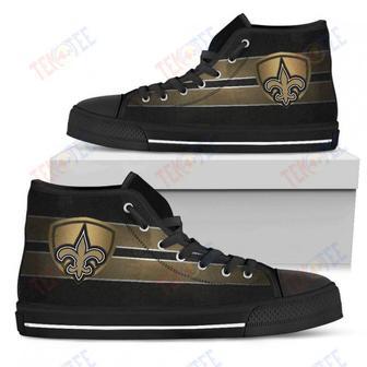 Mens Womens New Orleans Saints High Top Shoes The Shield Shoes | Favorety UK