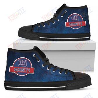 Mens Womens New York Giants High Top Shoes Jurassic Parktop Quality | Favorety CA