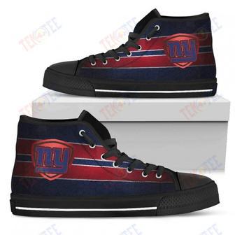 Mens Womens New York Giants High Top Shoes The Shield Shoes | Favorety CA