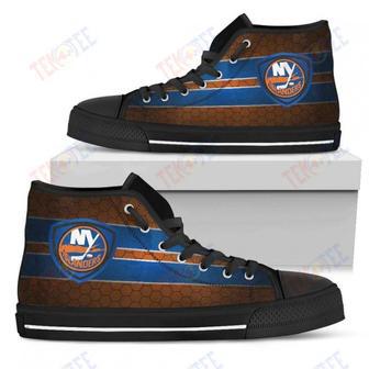 Mens Womens New York Islanders High Top Shoes The Shield Shoes | Favorety