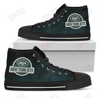 Mens Womens New York Jets High Top Shoes Jurassic Parktop Quality | Favorety UK