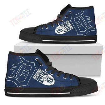 Mens Womens Straight Outta Detroit Tigers High Top Shoes | Favorety DE