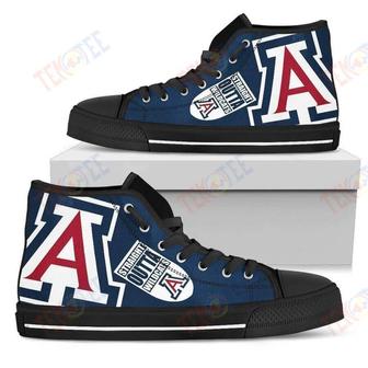 Mens Womens Straight Outtaarizona Wildcats High Top Shoes - Monsterry AU