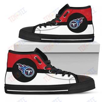 Mens Womens Tennessee Titans High Top Shoes Bright Colours Open Sections Great | Favorety DE