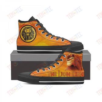 Mens Womens The Lion King High Top Shoes | Favorety CA