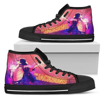 Michael Jackson For Men And Women Custom Canvas High Top Shoes | Favorety AU