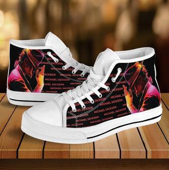 Michael Jackson For Men And Women Sneakers High Top Shoes | Favorety UK