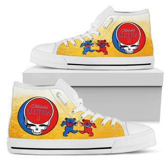 Michelob Ultra Sneakers Grateful Dead High Top Shoes Beer Fan | Favorety AU