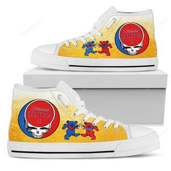 Michelob Ultra Sneakers Grateful Dead High Top Shoes Beer Fan | Favorety DE