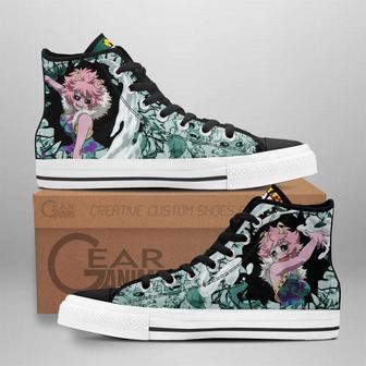 Mina Ashido High Top Shoes Custom Anime My Hero Academia Sneakers | Favorety