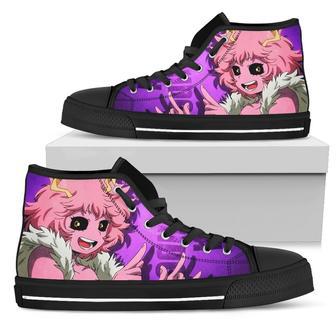 Mina Ashido My Hero Academia Sneakers High Top Shoes Anime | Favorety DE