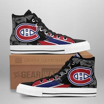 Montreal Canadiens High Top Shoes Custom Canadian Maple Leaf Sneakers | Favorety DE